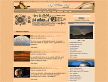 Tablet Screenshot of espacial.org